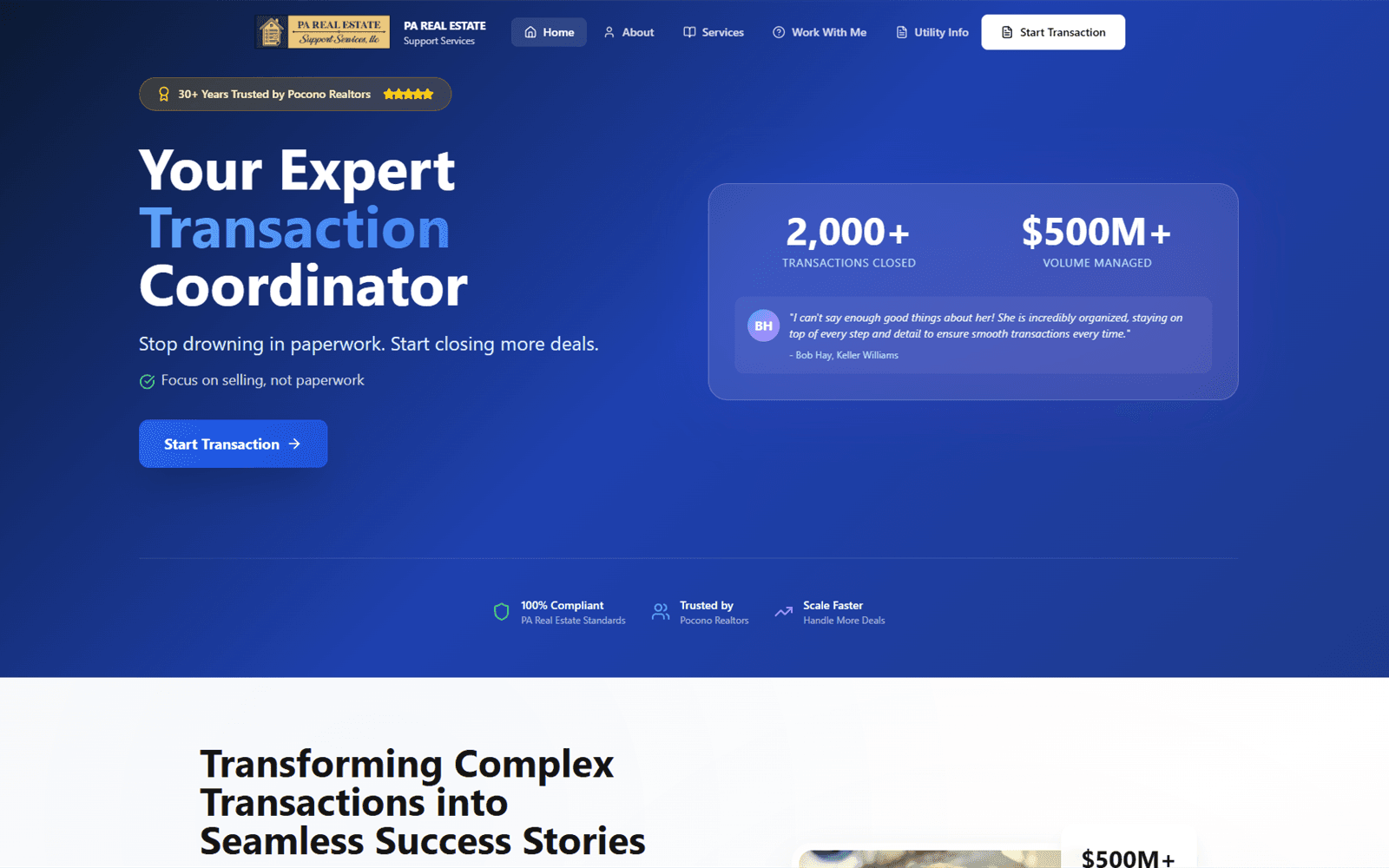 PA Real Estate Support Services