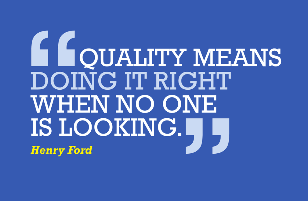 Business card quote artwork