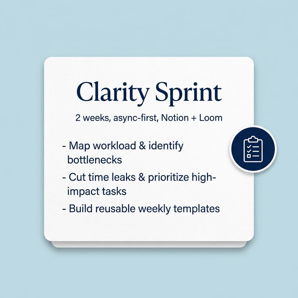 Clarity Growth Co - Signature Offer Card