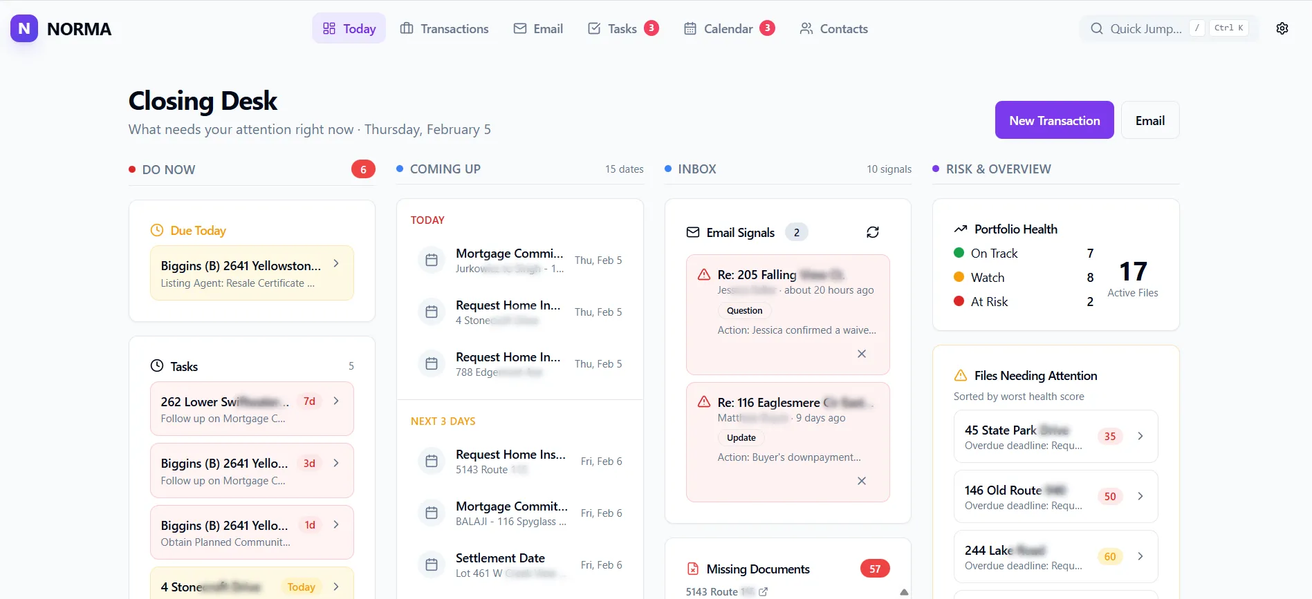 Norma website design case study hero image