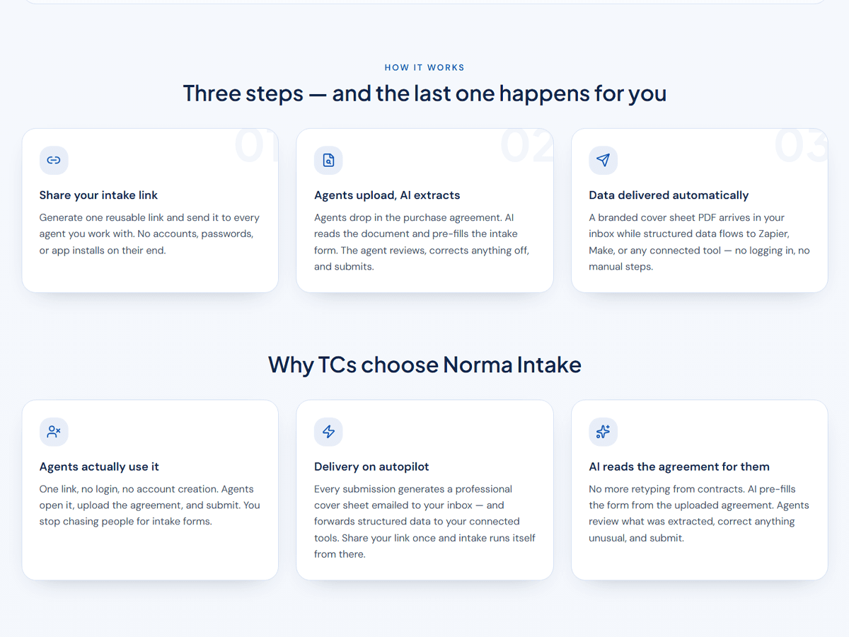 Norma Intake - AI-Powered Data Extraction