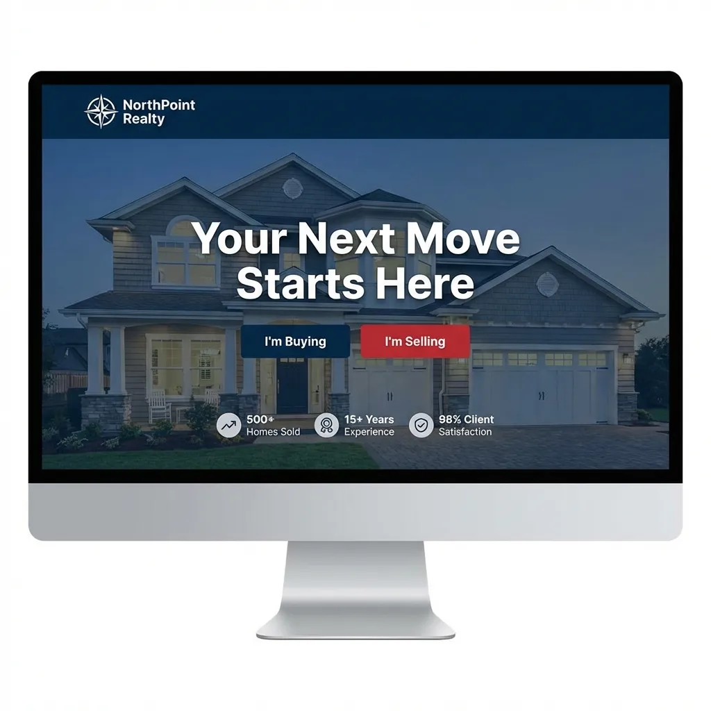 NorthPoint Realty Group website design case study hero image
