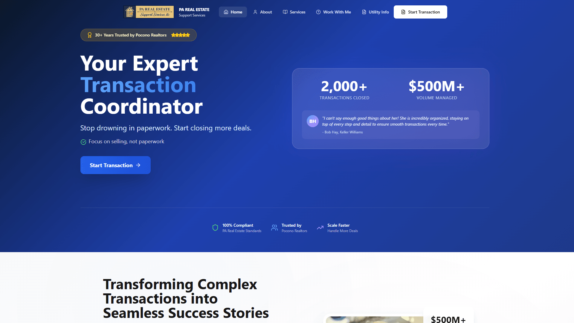 PA Real Estate Support Services